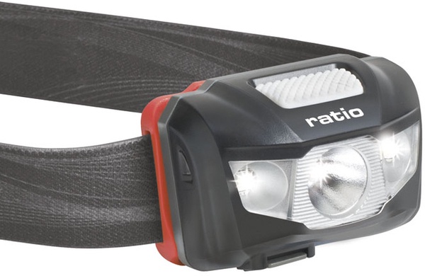 Linterna frontal LED RATIO recargable Headlamp 5536